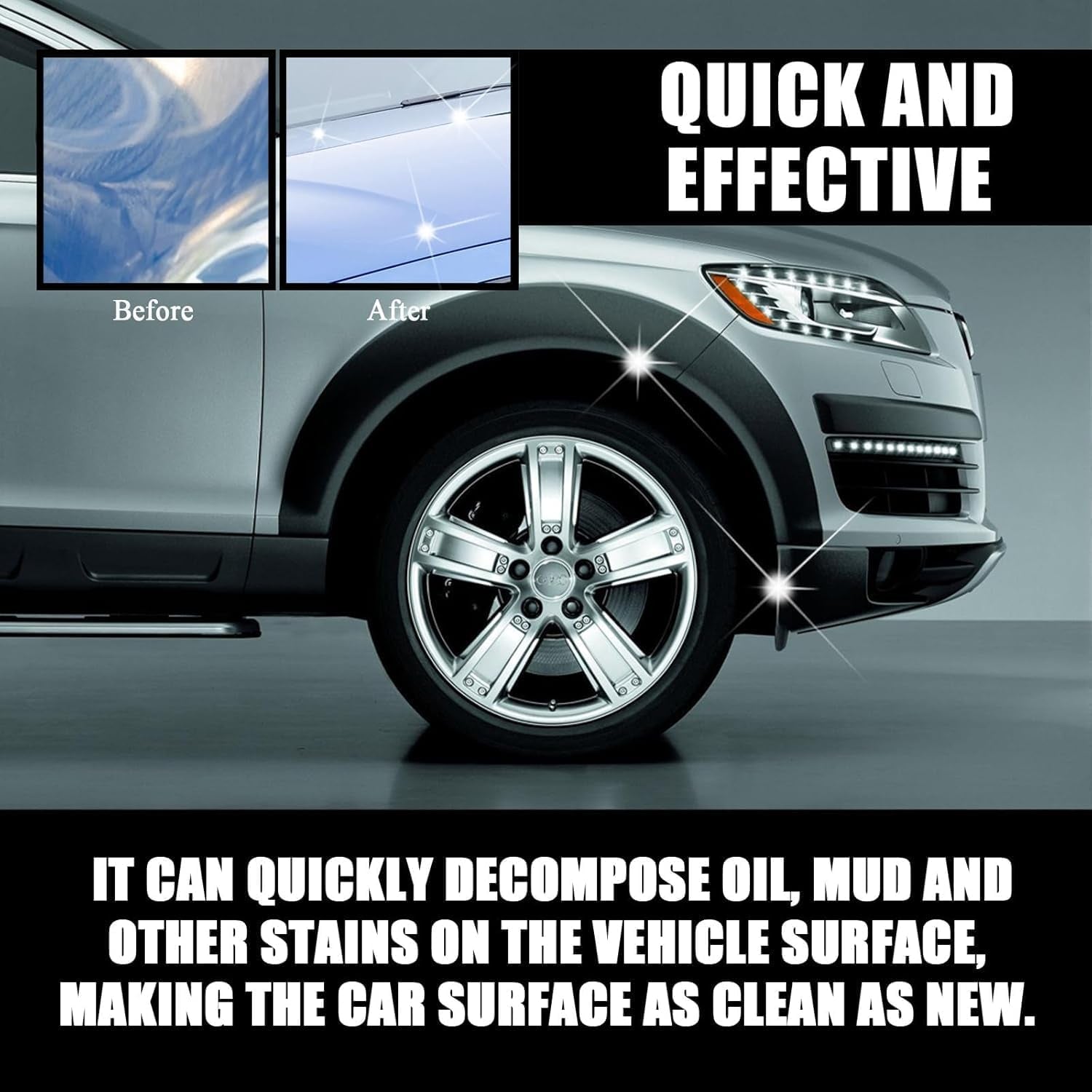 2024 New Car Polish Car Body Scratch Remover - Nano Technology Polish for Deep Scratch and Swirl Mark Removal - Advanced Micron Polish Spray, 250Ml