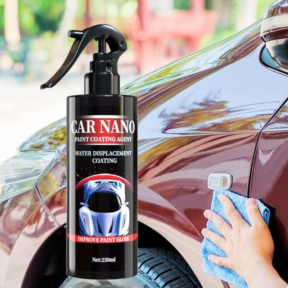 2024 New Car Polish Car Body Scratch Remover - Nano Technology Polish for Deep Scratch and Swirl Mark Removal - Advanced Micron Polish Spray, 250Ml