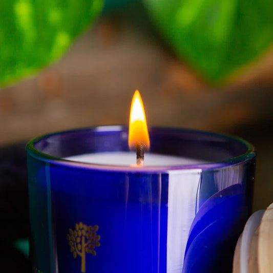 - Soy Wax Scented Candles - 130G - Patchouli & Rosewood